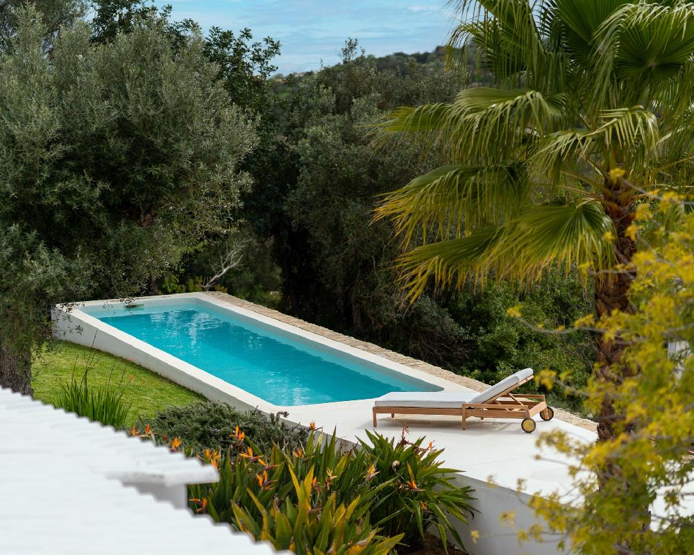 Be Home Jack Solid Teak Outdoor Adjustable Lounger Frame