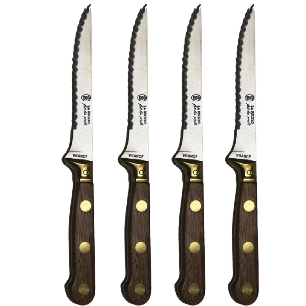 Be Home La Fourmi 4 Piece Laiton Steak Knife Set In Wood Presentation Box