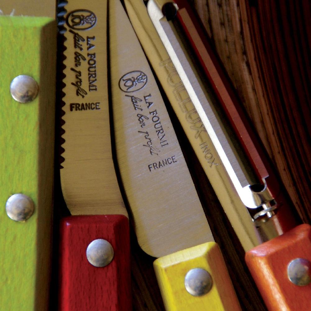 Be Home La Fourmi Colorful Wooden Kitchen Tools Set Of 4