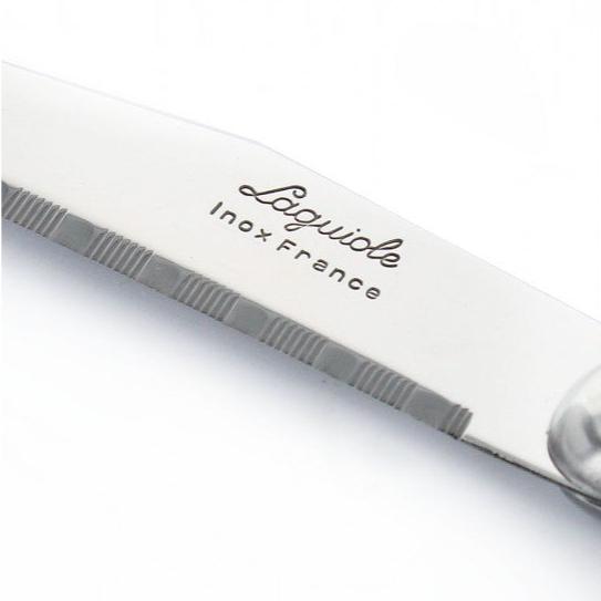 Be Home Laguiole 6 Piece Steak Knife Set Stainless Steel In Wood Presentation Box