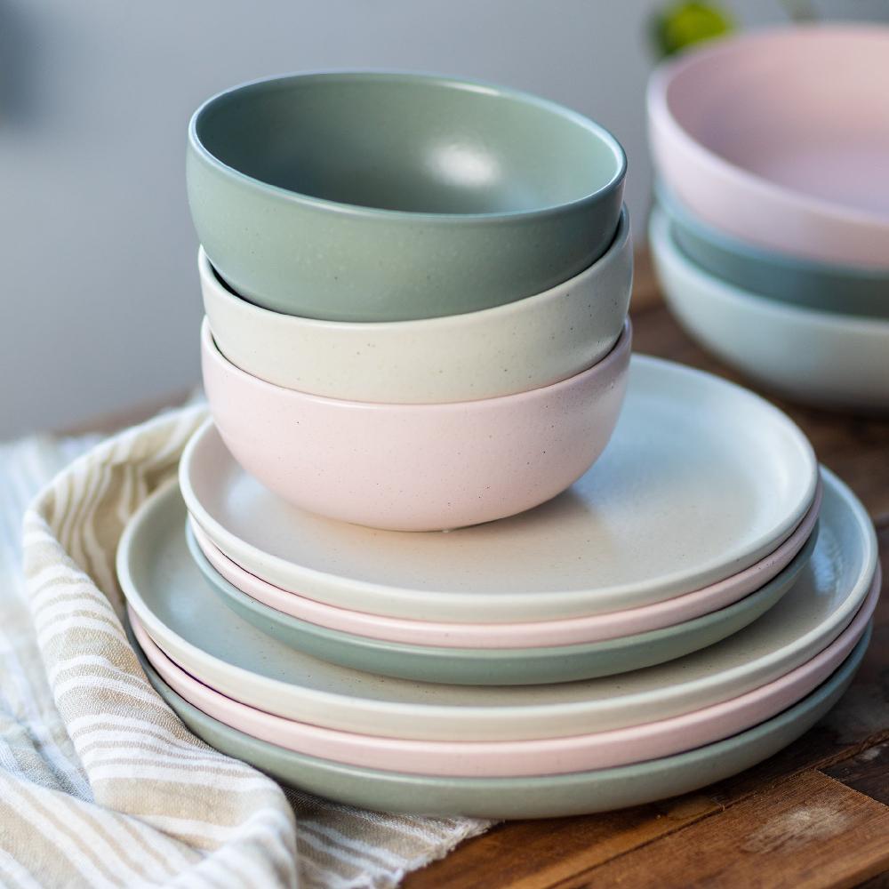 Be Home Pacifica Soup/Cereal Bowl Artichoke Set Of 4