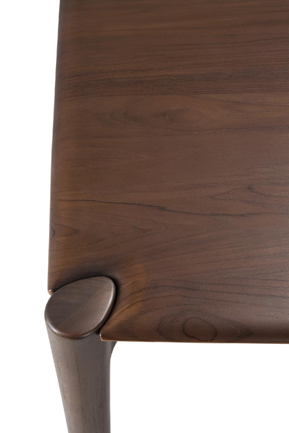 Be Home PI Dining Table - Varnished Teak - Brown - Rectangular