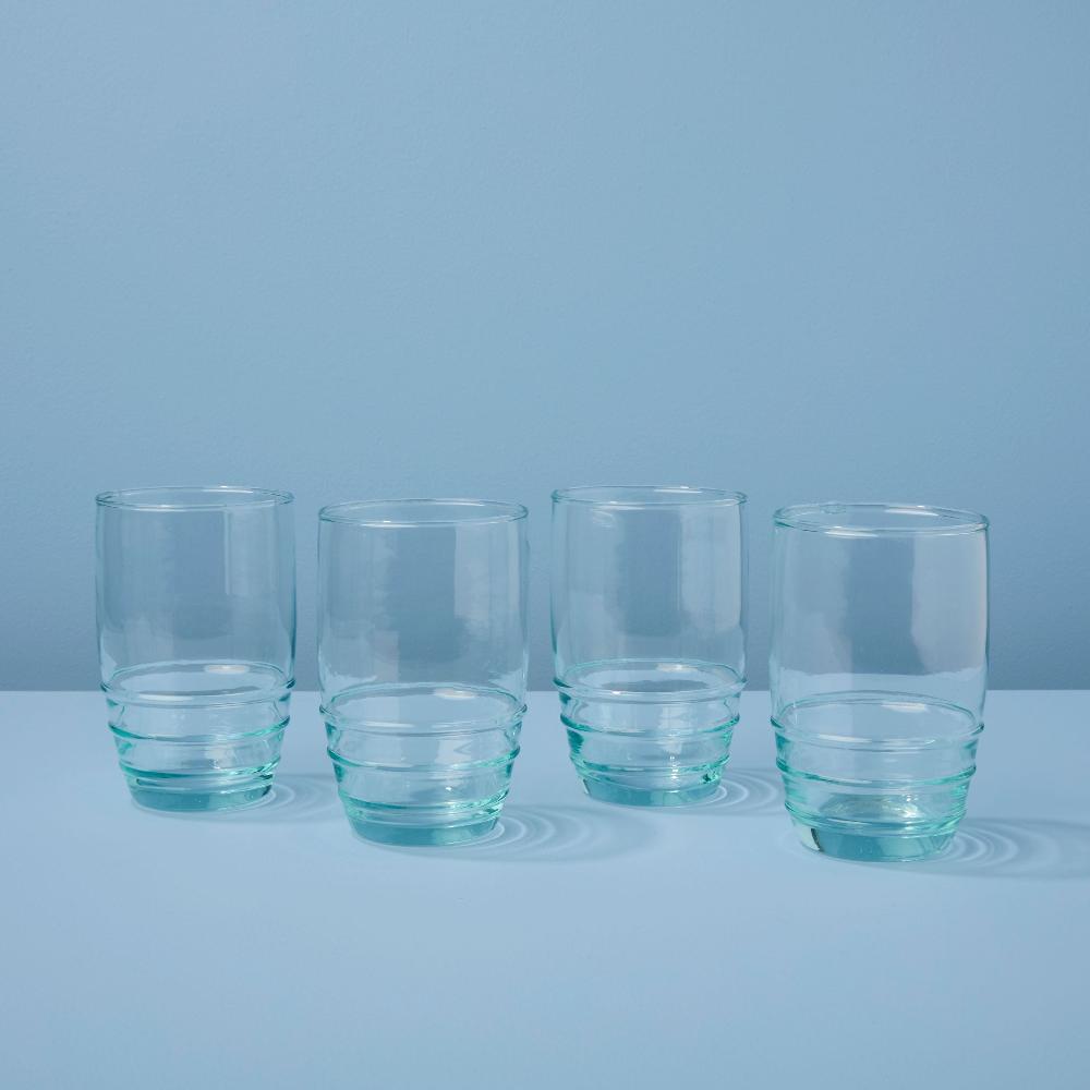 Be Home Premium Recycled Tall Rings Tumbler Set Of 4