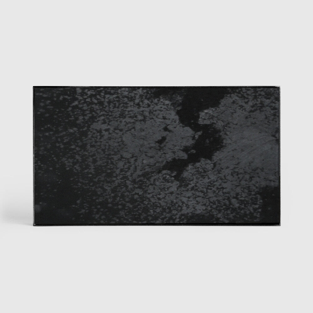 Be Home Rectangular Charcoal Aged Mirror Valet Tray Medium