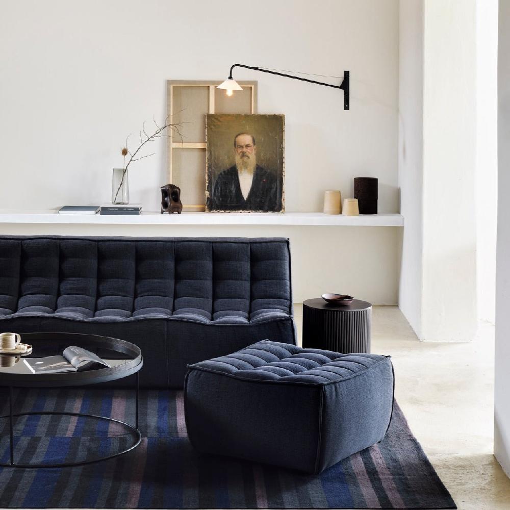 Be Home Roller Max Side Table With Removable Cover Round