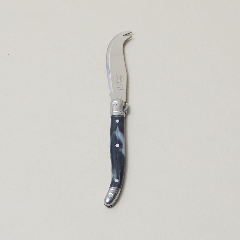 be home Set of 4 Laguiole Mini Fork-tipped Knife Black Marble