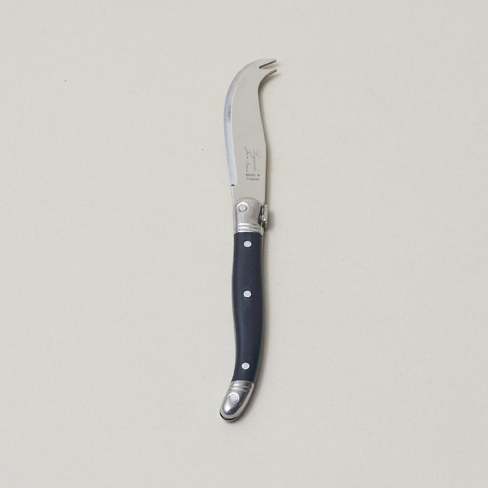 be home Set of 4 Laguiole Mini Fork-tipped Knife Black