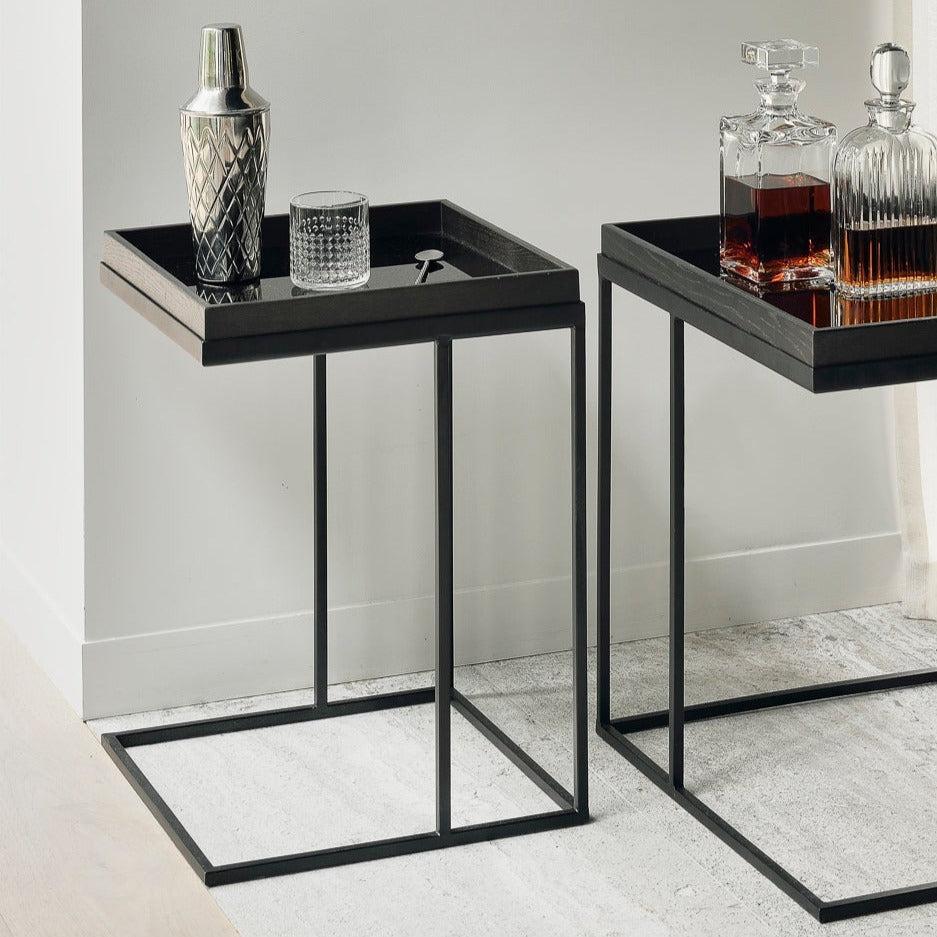 be home Square Tray Side Table Small (Tray Not Included)