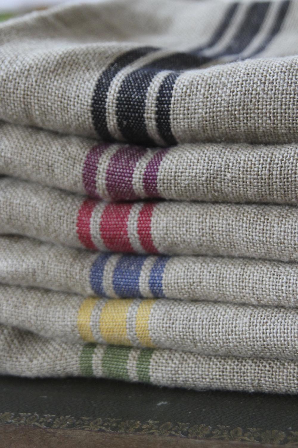 Be Home Thieffry Belgian Linen Napkins Black Set Of 4