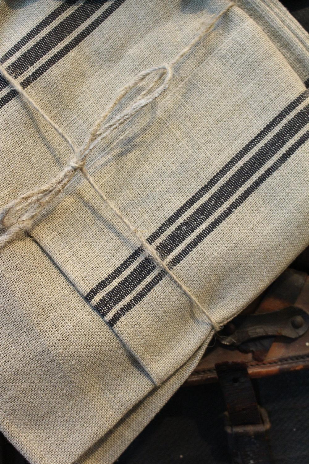 be home Thieffry Belgian Linen Tablecloth Rectangle Black