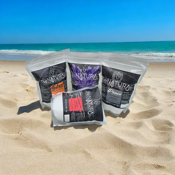 be natural Bath Soak COMBO pack of 4x 1kg