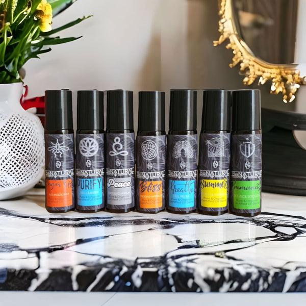 Be Natural Be Natural Organics' Favorite Organic Blends NOW IN ROLLER BOTTLES (7 Pack)
