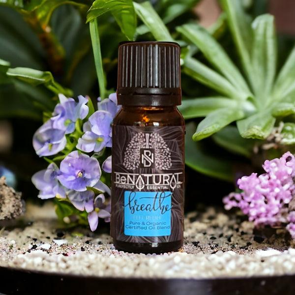 be natural Breathe - Organic Blend - 10ml (Newly Improved)