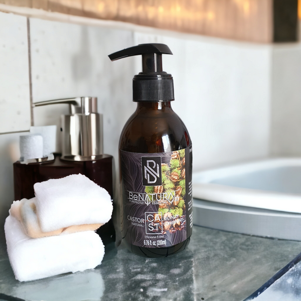 be natural Castor Oil - Cold Pressed & Hexane Free - Pure & Natural Oil - 200ml