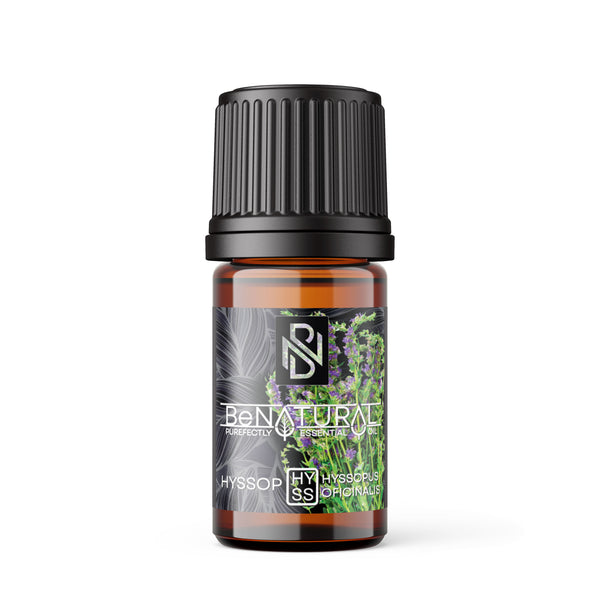 Be Natural Hyssop - Organic Certified Essential Oil - Mini 5ml