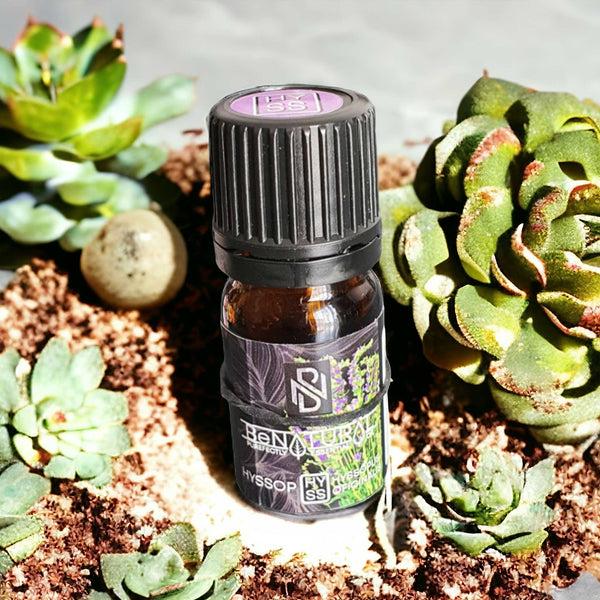be natural Hyssop - Organic Certified Essential Oil - Mini 5ml