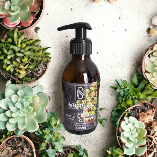 be natural Organic Castor Oil - Cold Pressed & Hexane Free - 200ml