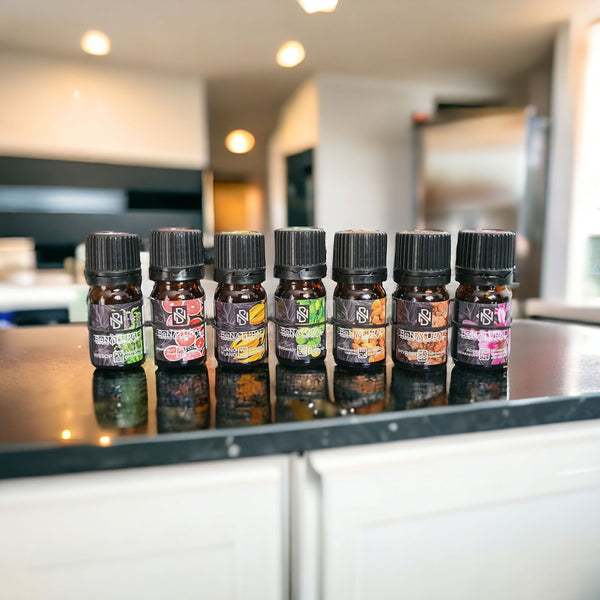 Be Natural Premium Mini's 7 Pack - Premium Quality Essential Oils By Be Natural Organics