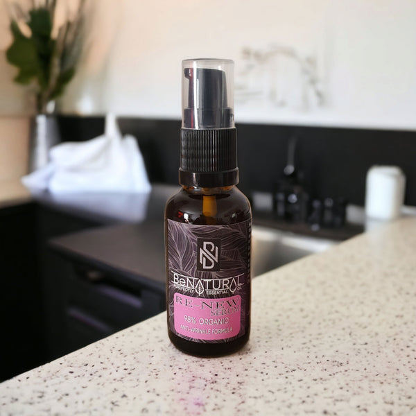 Be Natural Re-New Skin Combo: The Ultimate Luxury Organic Skincare Duo For Glowing Rejuvenated Skin