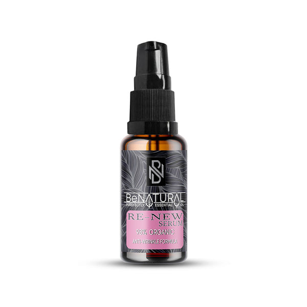 Be Natural Re-New Skin Serum: The Ultimate Organic Solution For Radiant Youthful Skin - 30ml