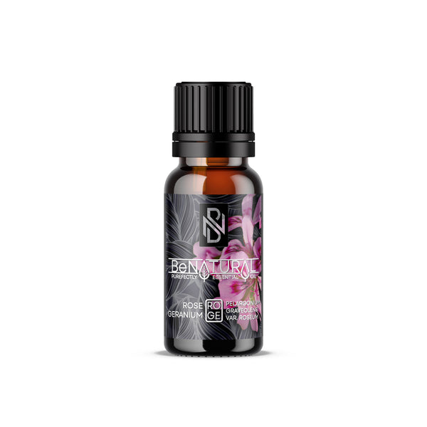 Be Natural Rose Geranium - Organic Essential Oil - 10ml
