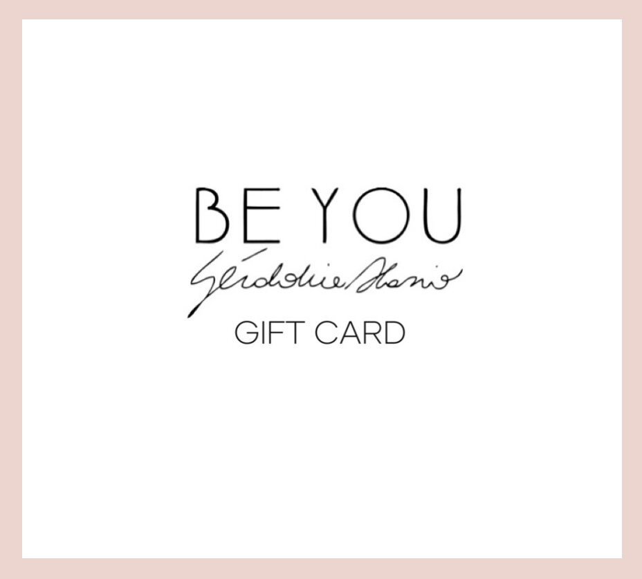 be you by geraldine alasio Gift card