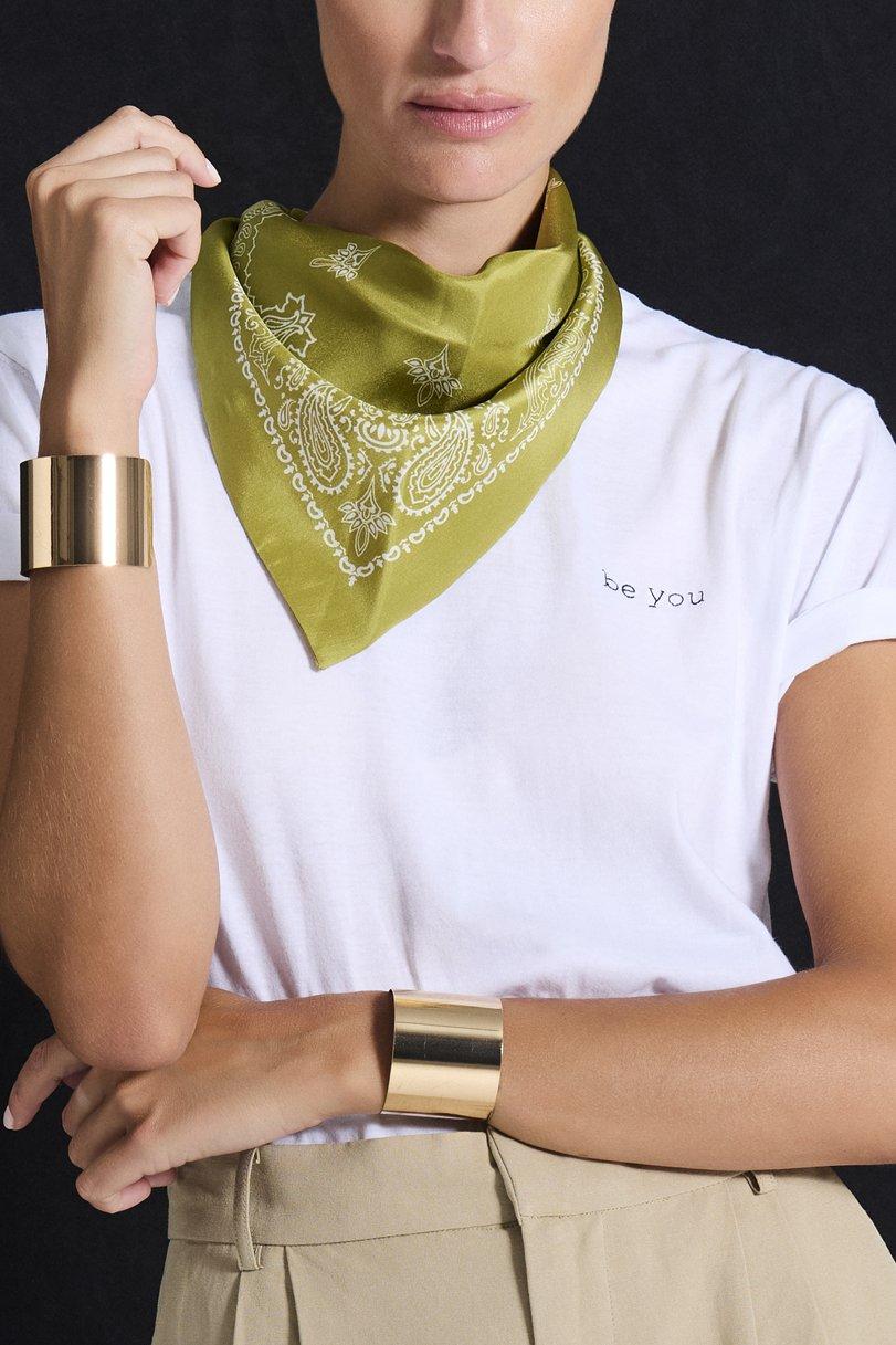 Be You By Geraldine Alasio CLASSIC "BE EXPLOSIVE" TSHIRT Blue Embroidery
