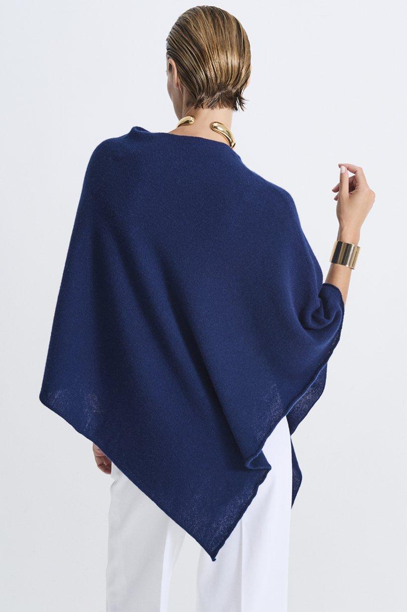 Be You By Geraldine Alasio SOLID NUVOLA "BE SOFT" PONCHO Summer Blue
