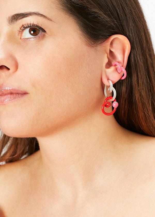 Bea Bongiasca B EAR CUFF ~ IN AZALEA