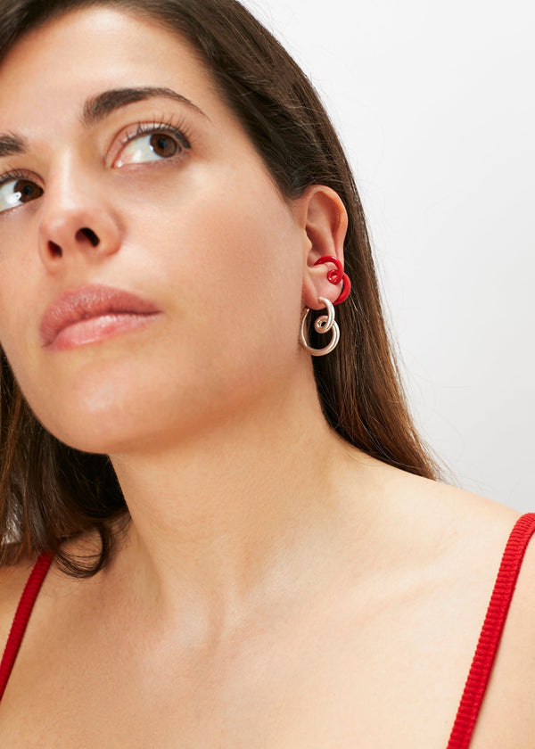 Bea Bongiasca B EAR CUFF ~ IN RED