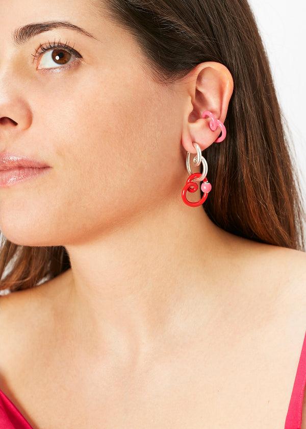 Bea Bongiasca B EAR CUFF ~ IN RED