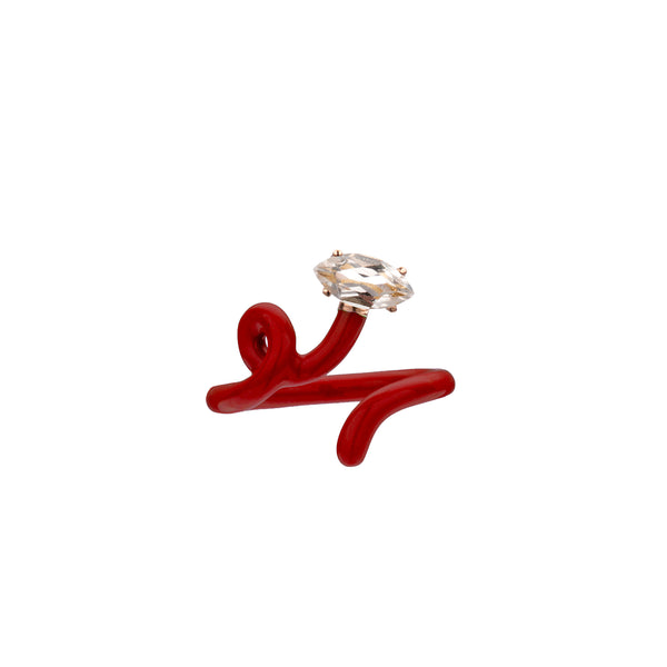 bea bongiasca BABY VINE RING ~ IN BURGUNDY
