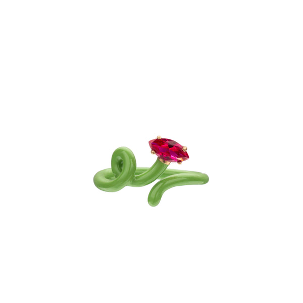 bea bongiasca BABY VINE RING ~ IN GREEN