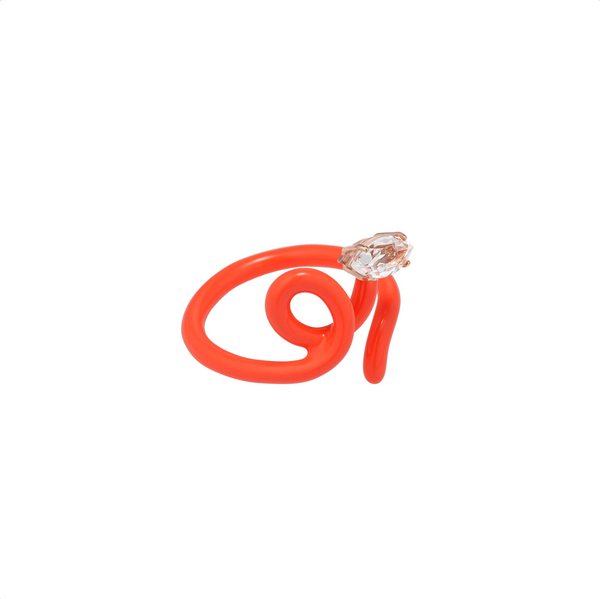 Bea Bongiasca BABY VINE RING ~ IN JAPANESE ORANGE