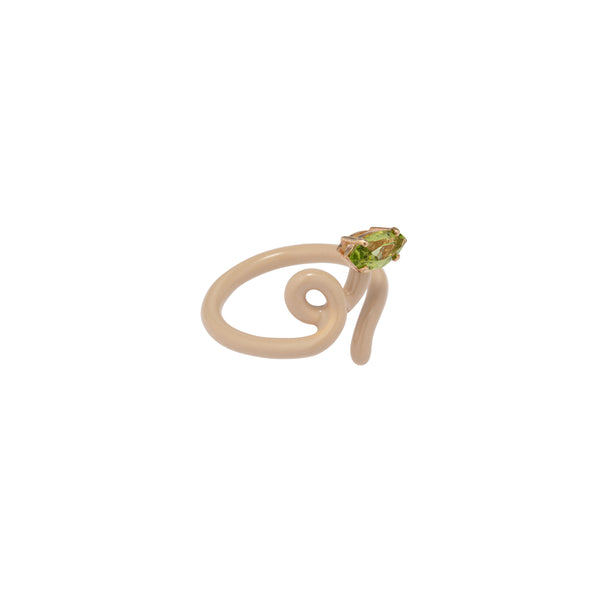 Bea Bongiasca BABY VINE RING ~ IN LATTE