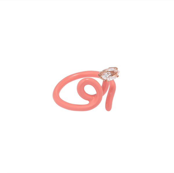 Bea Bongiasca BABY VINE RING ~ IN LIGHT PINK
