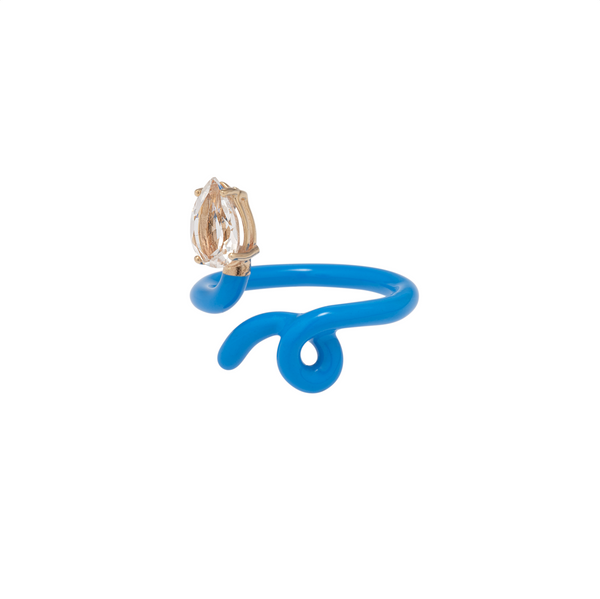 Bea Bongiasca BABY VINE RING ~ IN TURQUOISE