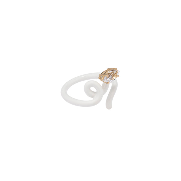bea Bongiasca BABY VINE RING ~ IN WHITE