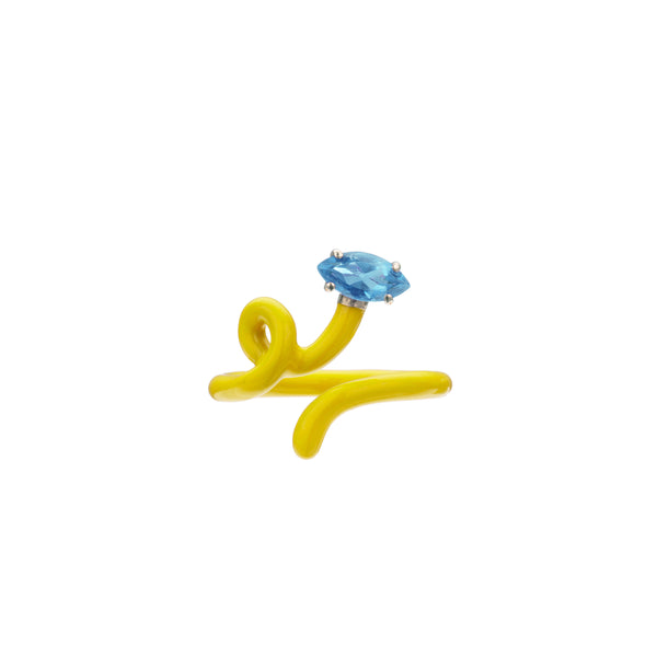 Bea Bongiasca BABY VINE RING ~ IN YELLOW