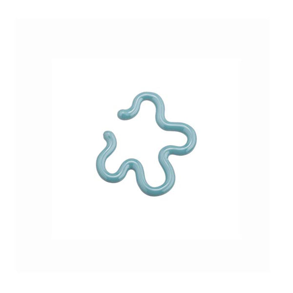 bea bongiasca FLOWER EAR CUFF ~ IN BABY BLUE