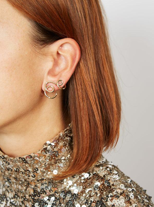 Bea Bongiasca LOOP UP EARRINGS