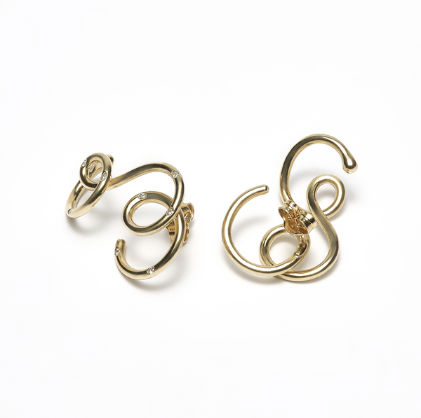 Bea Bongiasca LOOP UP EARRINGS