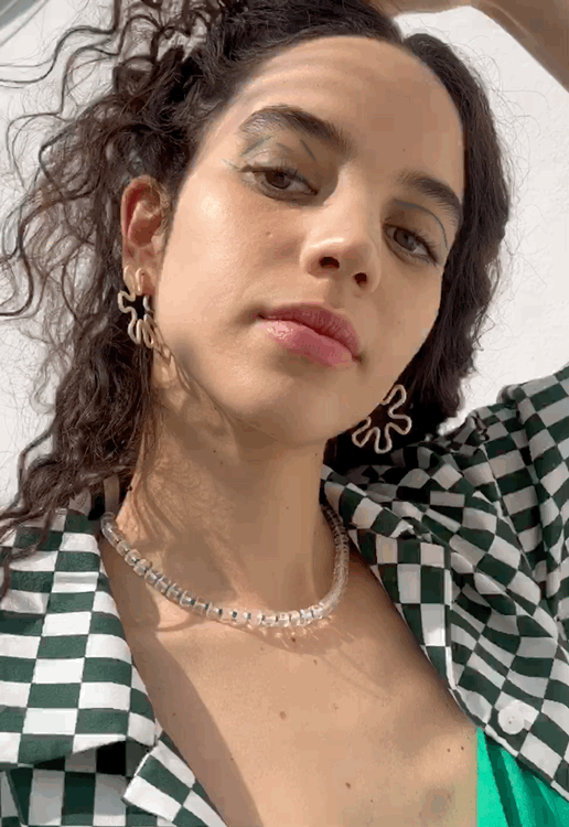 Bea Bongiasca MARGHERITA EARRINGS ~ IN PANNA