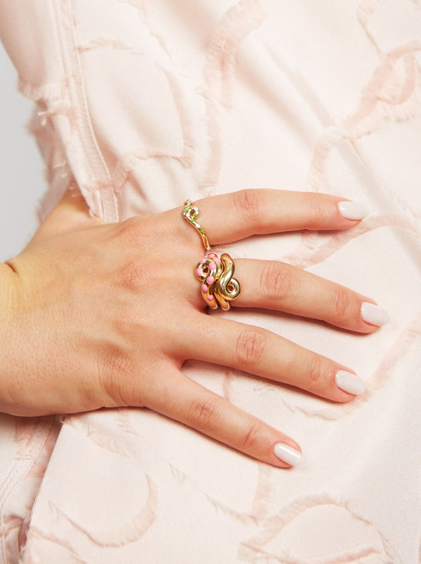 Bea Bongiasca MAXI LOOP RING ONLY GOLD