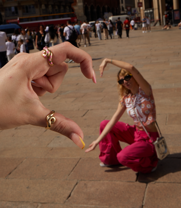 Bea Bongiasca MAXI LOOP RING ONLY GOLD