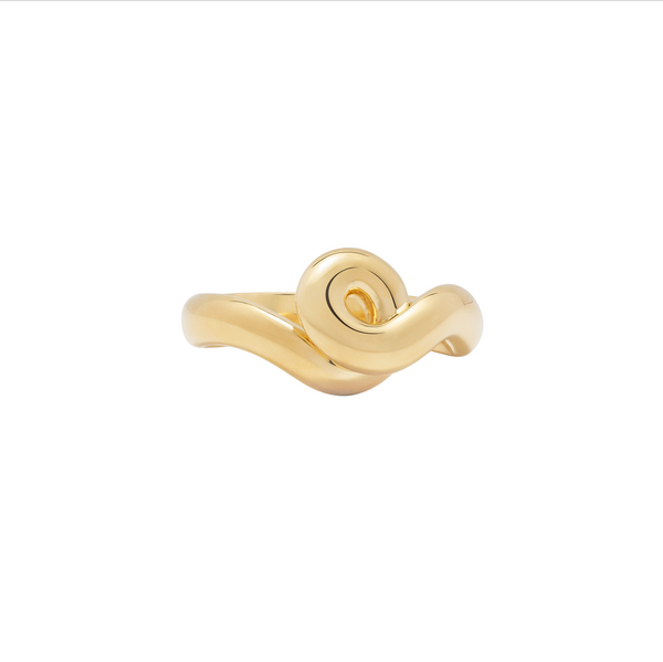 bea bongiasca MAXI LOOP RING ONLY GOLD