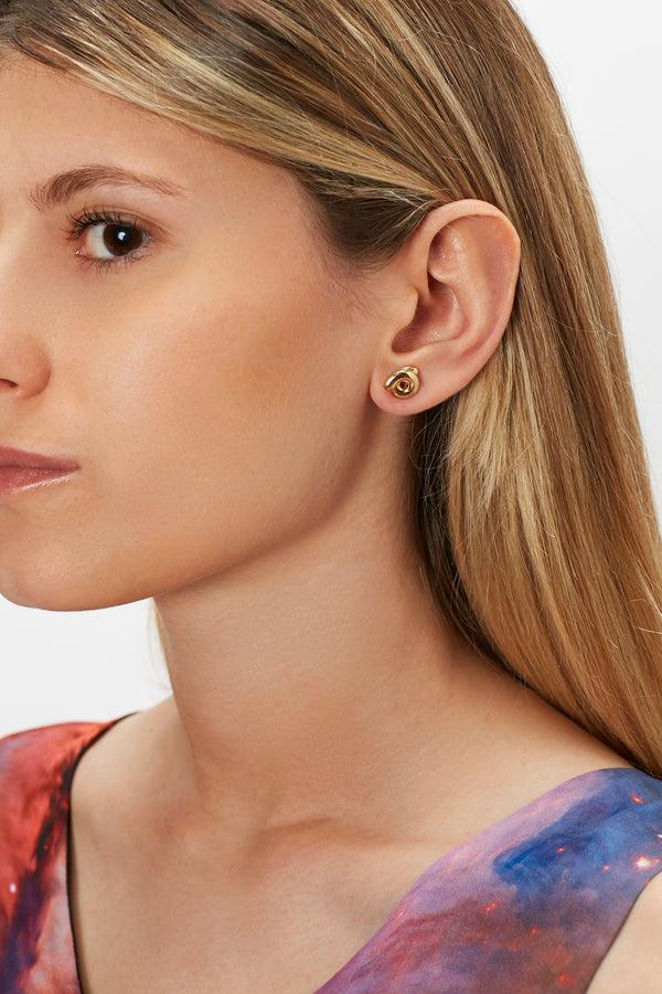 Bea Bongiasca MINI TARALLO EARRINGS ~ IN GOLD
