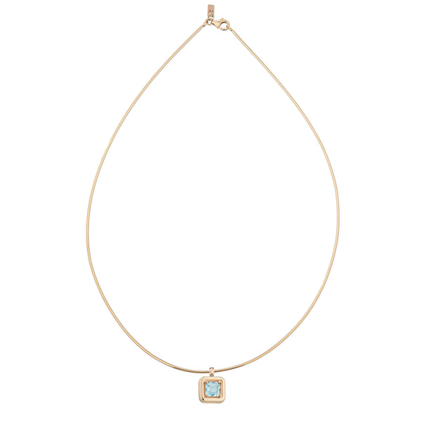 bea bongiasca NECKLACE ~ WITH TOPAZ PENDANT