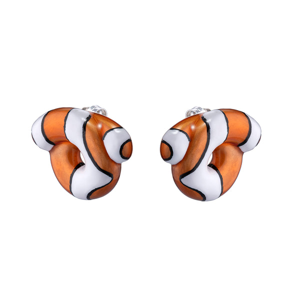 Bea Bongiasca TARALLO EARRINGS CLOWNFISH