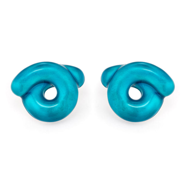 bea bongiasca TARALLO EARRINGS IN OCEAN BLUE